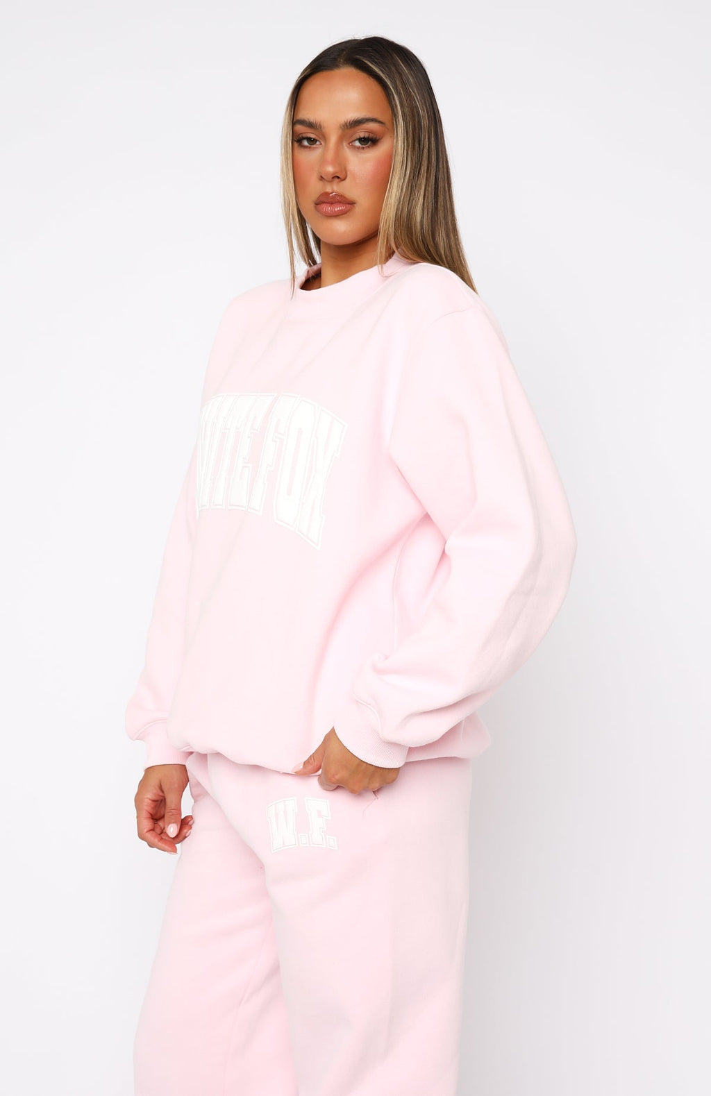 Decade Classics Varsity Oversized Sweater Posy