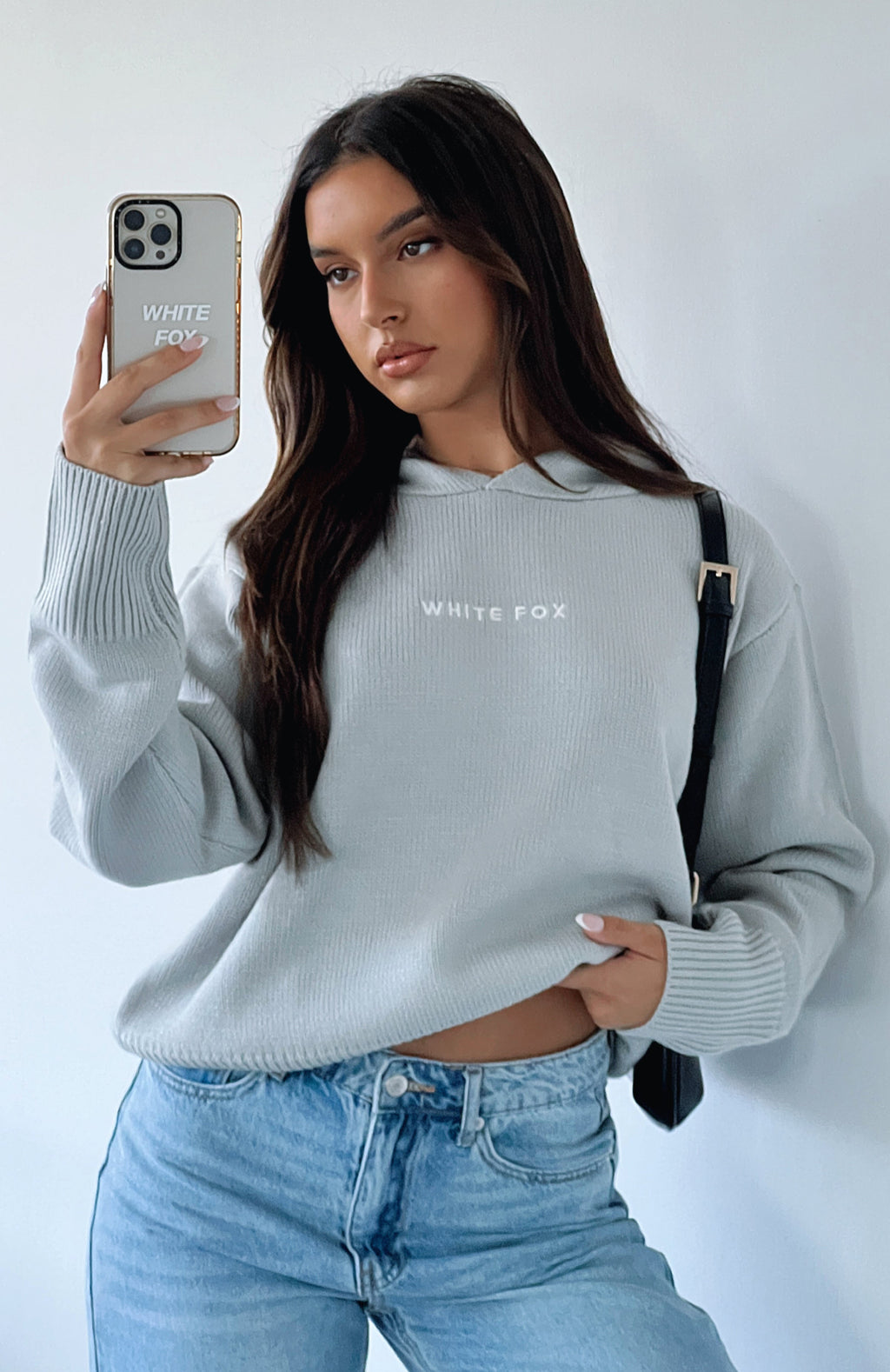 It's Cool Knit Hoodie Light Grey
