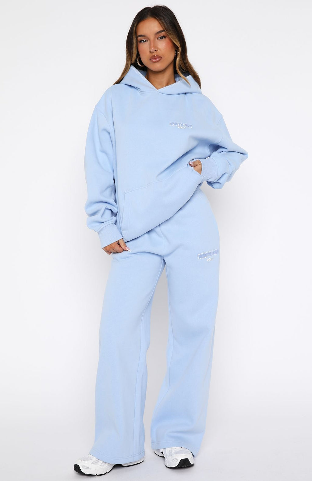 Vol. 1 Oversized Hoodie Blue