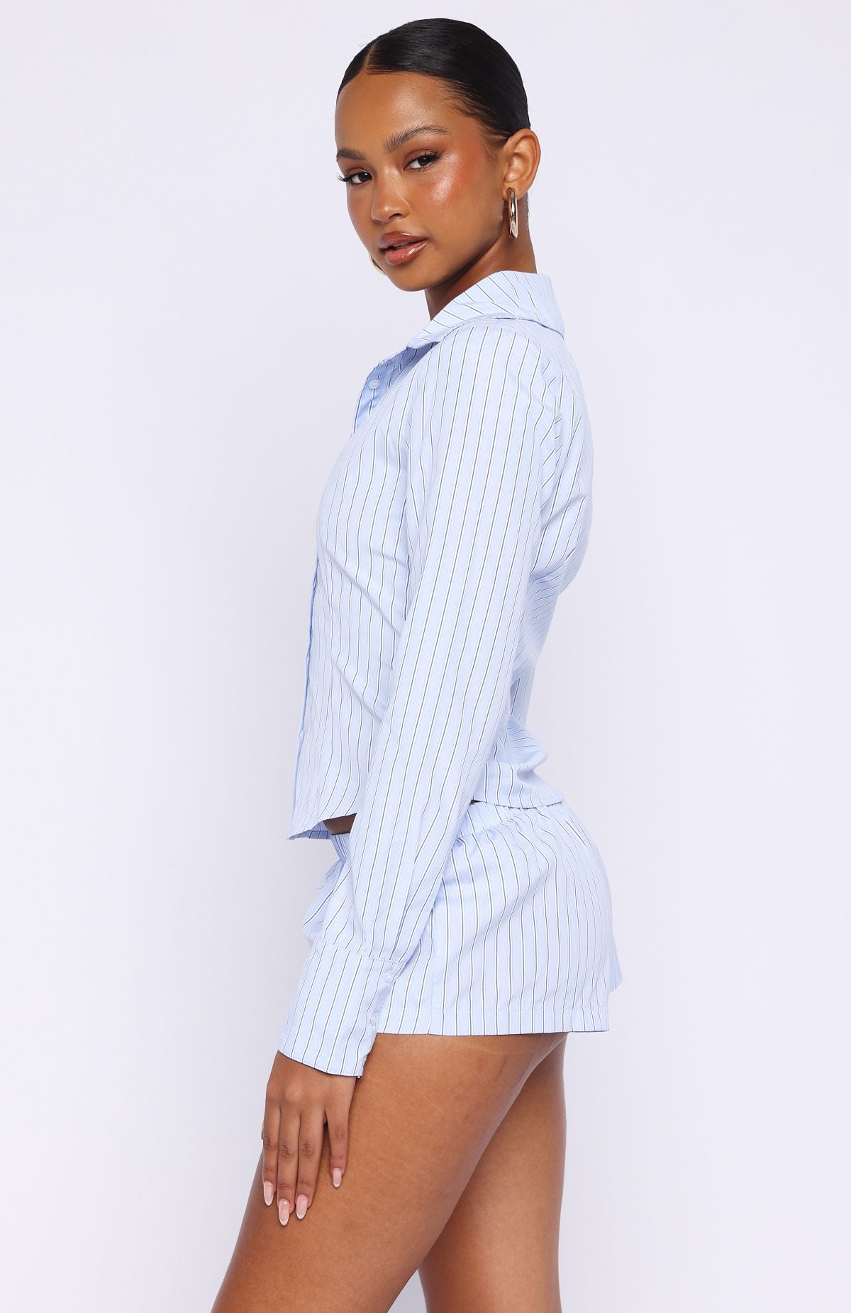 Heatwave Honey Long Sleeve Shirt Skye Blue