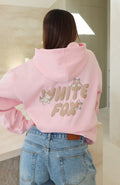 Bubbles & Foxy Friends Oversized Hoodie Marshmallow