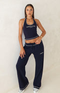 Chill In Style Track Pants Navy