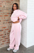 Know What You Want Barrel Leg Sweatpants Posy