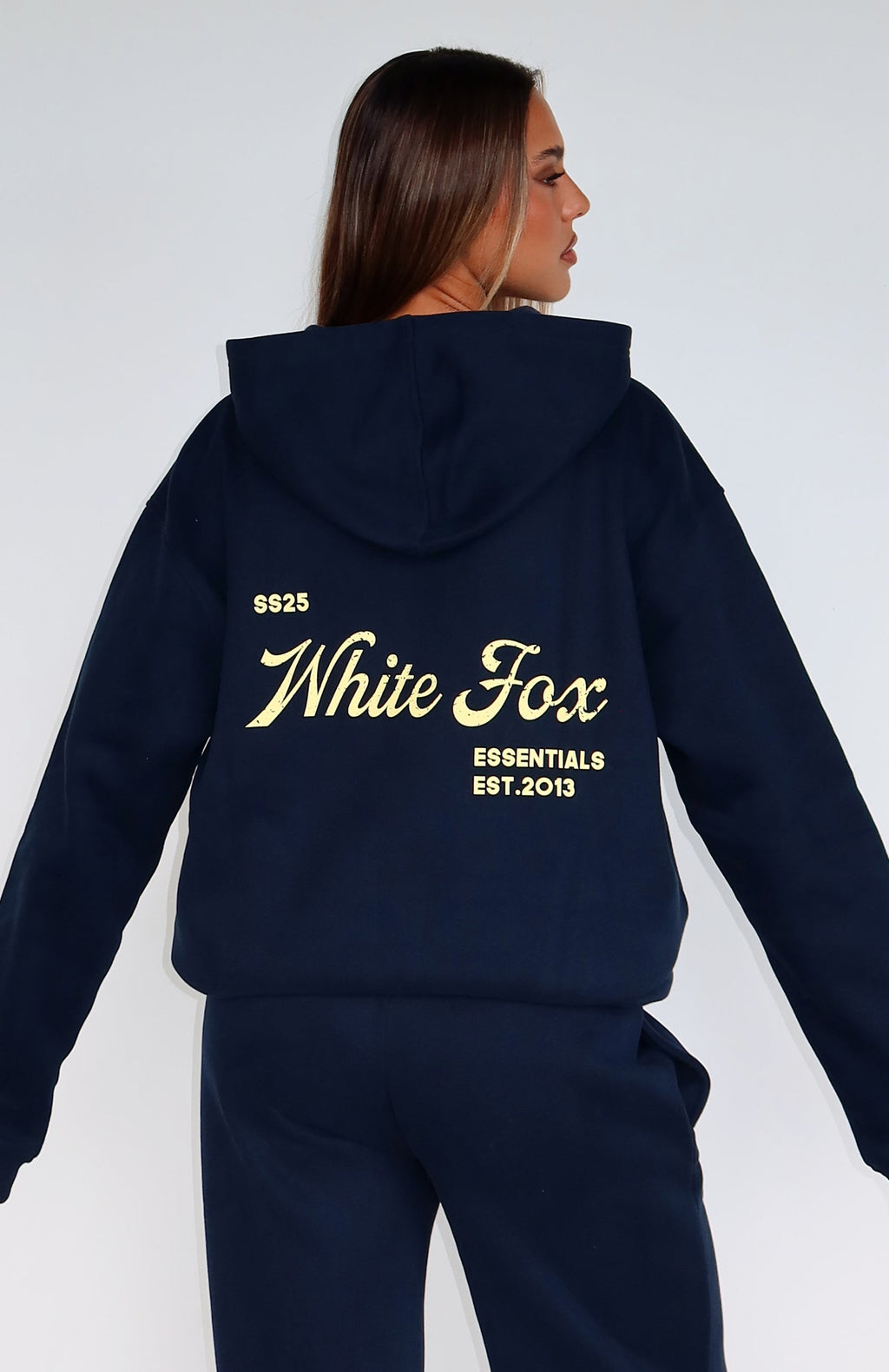 The Good Life Wide Leg Sweatpants Navy